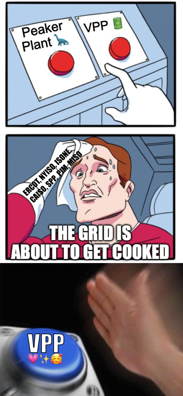 Peaker Plant vs VPP Meme